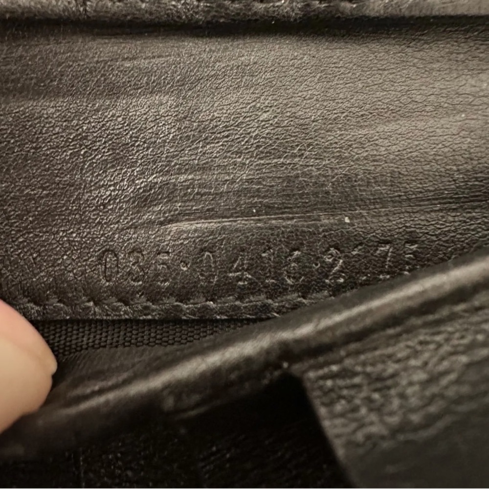 Authentic Men's Gucci Bi-Fold Depero Black Wallet. Used condition. - Picture 11 of 11